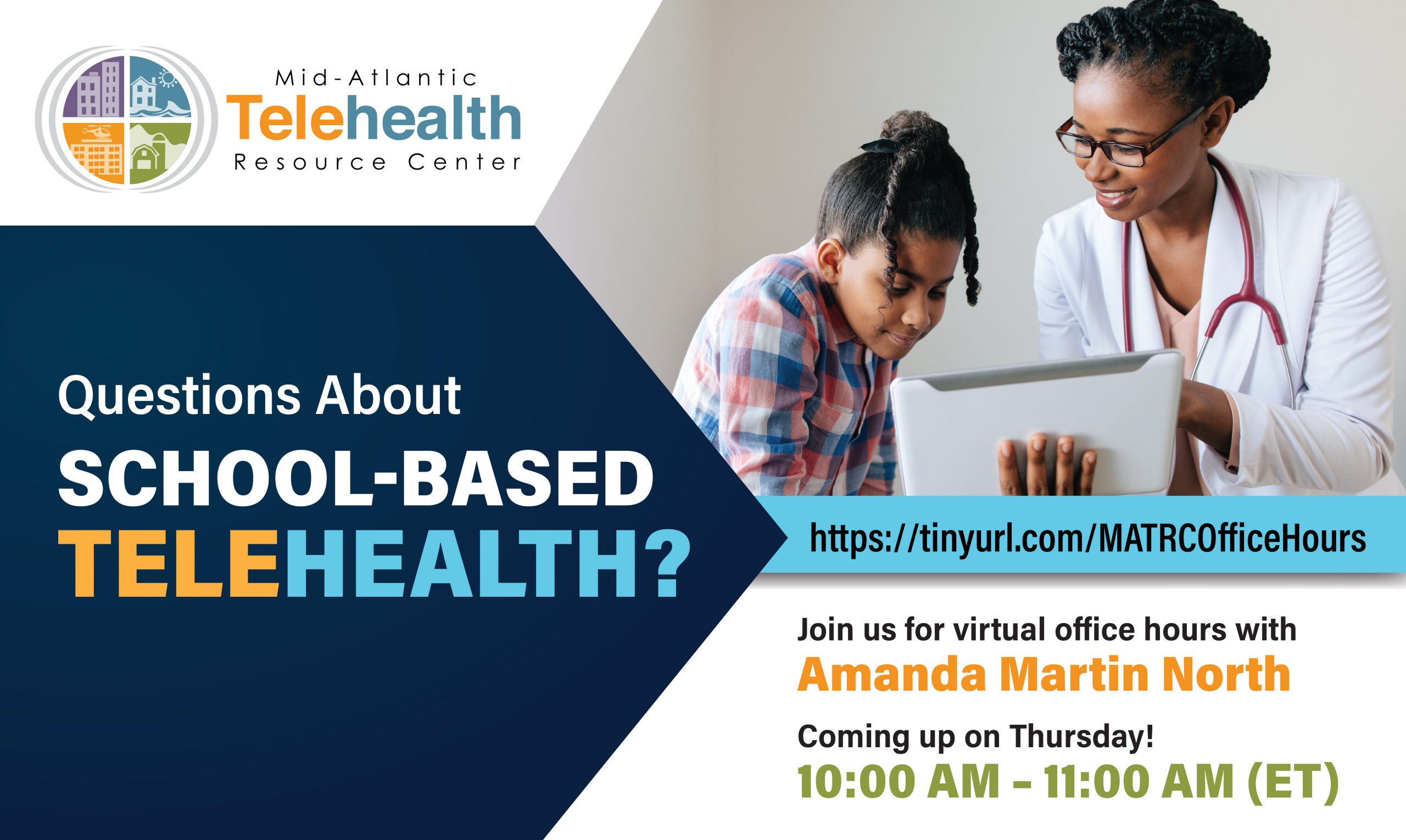 NEW School based telehealth Virtual Office Hours